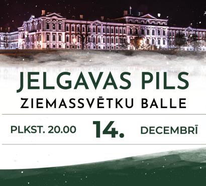 Aicina uz gadskārtējo Ziemassvētku balli Jelgavas pilī – biļešu iegāde no 14. novembra