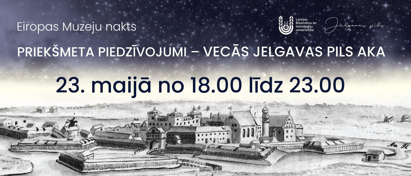 Muzeju nakts Jelgavas pilī