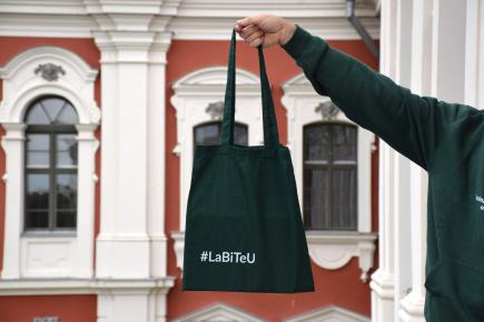 Auduma maisiņš, zaļš